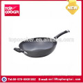 Smokeless aluminium ceramic coating commercial wok